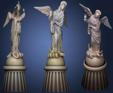 3D model Virgen del Panecillo (STL)